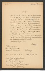 k.k. naturhistorisches Hofmuseum, Intendanzakten 1885-1896 (Hauer), Aktenzahl Z.54/1888, Seite 1